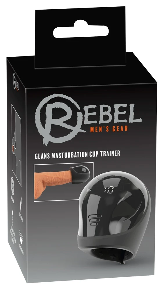 Glans Masturbation Cup Trainer, Intensive Vibration für die Eichel – 10 Modi, softes Silikon & mehr Ausdauer beim Solo oder zu zweit!
