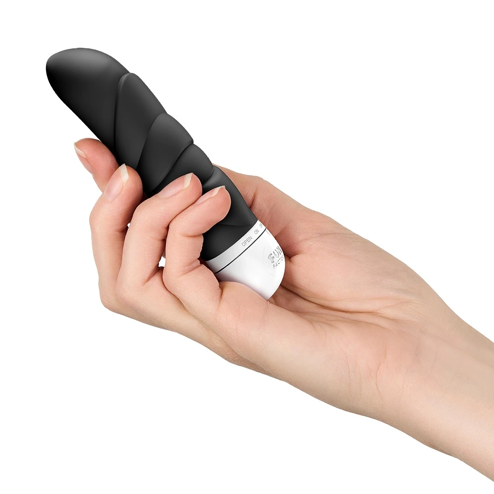 Jam Black, Fun Factory JAM Minivibrator kompakt stark ergonomisch kraftvolle Vibration strukturierte Spitze vielseitig einsetzbar