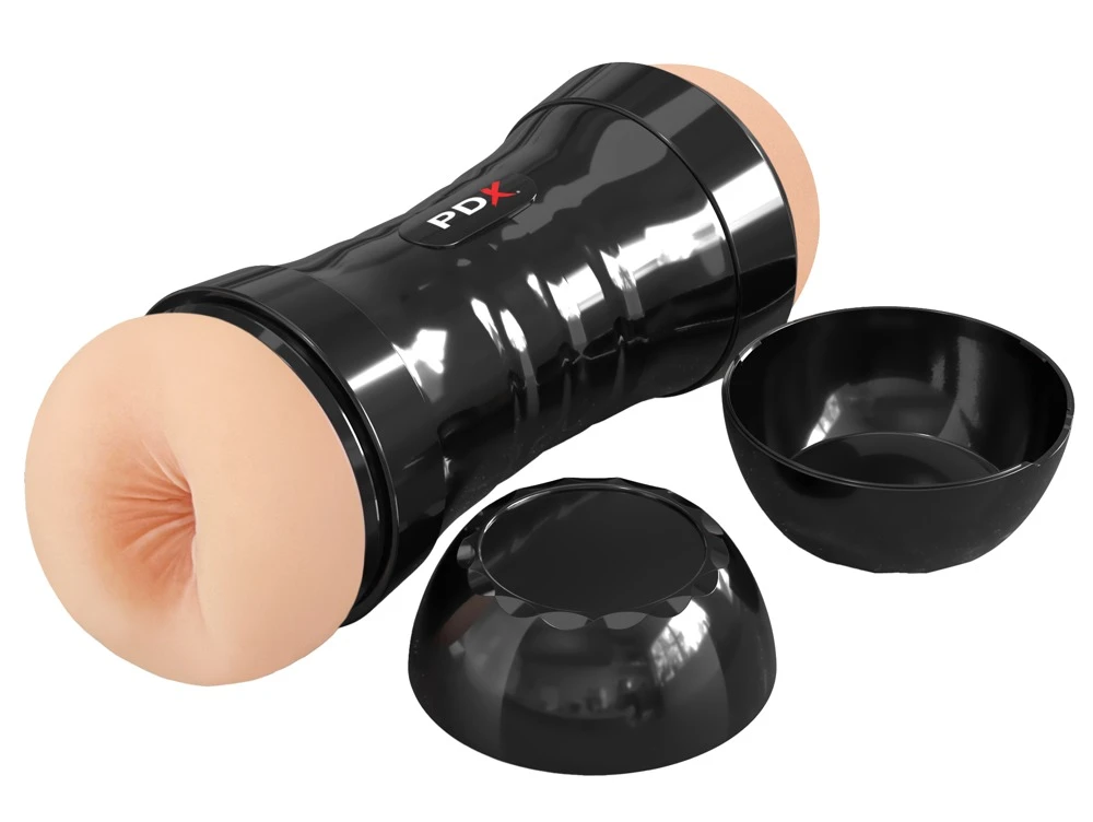 WetPussies-Super Flip-A-Pussy, Maximales Feuchtgefühl auf beiden Seiten, realistischer Handjob-Genuss mit Vagina und Anus ganz ohne Gleitmittel im handlichen Case!
