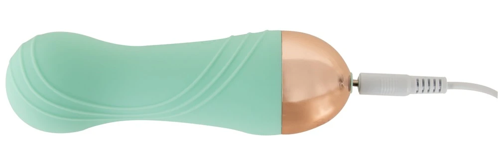Cuties Soft Green, Mini Vibrator smarter Silikon Vibrator mit 10 Vibrationsmodi ultraweich kompakt leise für intensive Reizwäsche Momente Cuties