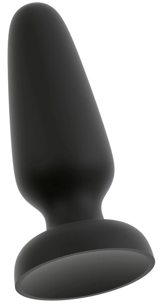 Black Velvets Silicone Plug, Analplug mit Saugfuß aus Liquid-Silikon konisch flexibel analsicherer Stopper für Einsteiger & Profis Black Velvets