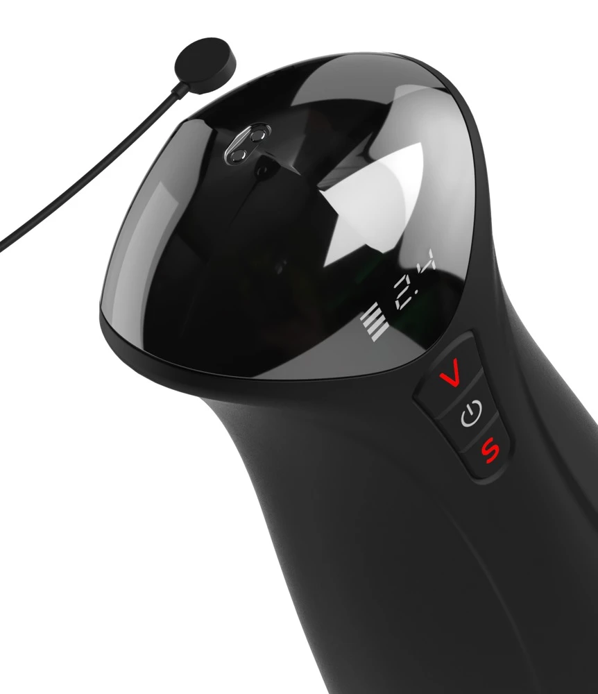 PDXE Fap-O-Matic Pro XL White, Intensive Penismassage mit Hyper Pulse für Hoden: Der Fuck-O-Matic Pro XL sorgt für maximale Stimulation und volle Kontrolle