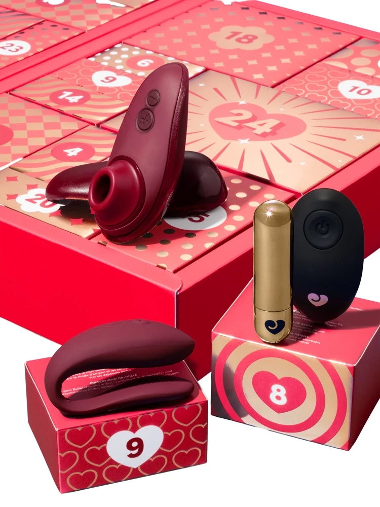 Magic shiverXLovehoney Couples, Erotik-Adventskalender Couples 2026 – Sexy Premium-Kalender mit 24 Überraschungen & Womanizer Liberty – Magic Shiver