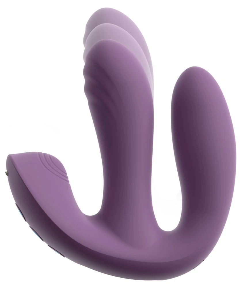 beau coeur Mireva RC Triple, MIREVA RC Triple Hands-Free Vibrator – 3 Power-Motoren für vaginale, klitorale & anale Lust mit stoßender Tiefenfunktion und Fernbedienung