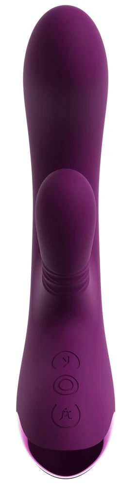 Javida 3 Function Nodding Vibr, Flexibler Rabbitvibrator mit Nodding-Funktion für G-Zone & Klitoris doppelte Vibration rhythmische Massage intensiv – Javida
