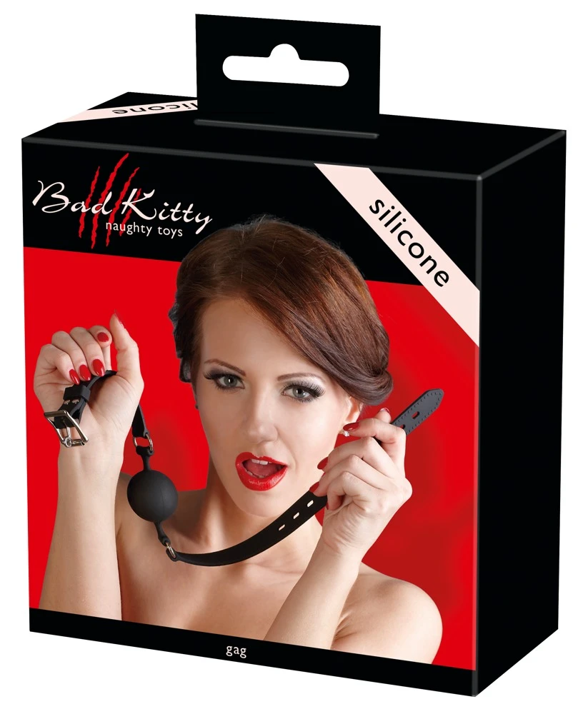 Bad Kitty Schwarzer Knebel mit Luftlöchern fürs lange Durchhalten und verstellbarem Riemen. Bad Kitty Schwarzer Knebel mit Luftlöchern fürs lange Durchhalten und verstellbarem Riemen.