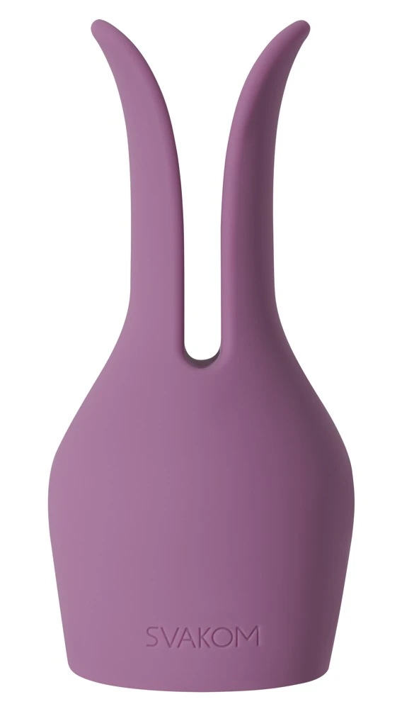 Emma Neo 2, Luxuriöser Massagestab Emma Neo 2 mit Bunny-Aufsatz, 5 Vibrationsmodi, Wärmefunktion und intelligentem Modus
