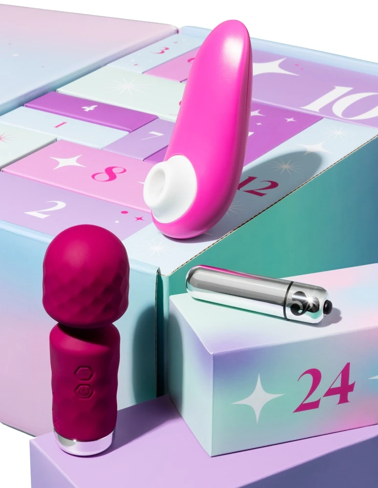 Magic shiverXLovehoney Enjoy, Adventskalender Enjoy 2026 – Sexy Premium Erotik-Kalender mit 24 Überraschungen, Womanizer Starlet 3, Lovetoys & Zubehör – Magic Shiver