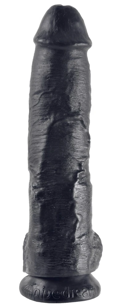 King Cock 10 Zoll Balls Naturdildo mit Saugfuß