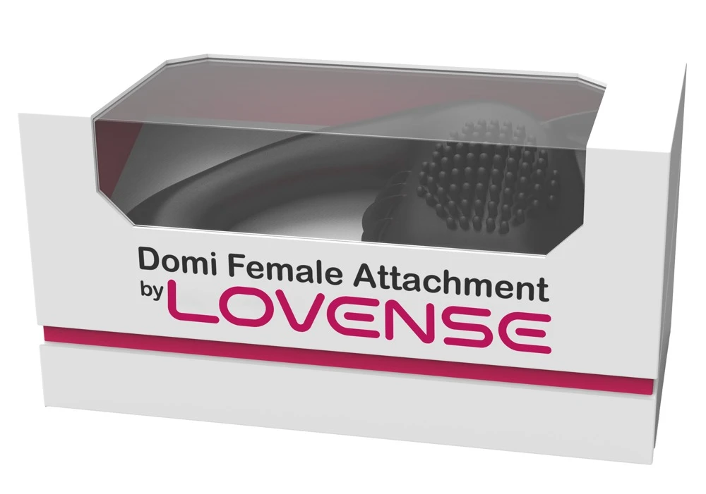 Domi Female Attachement, Lovense Domi Silikon-Aufsatz für intensive G-Punkt- & Klitorisreize beim aufregenden Solo-Spiel