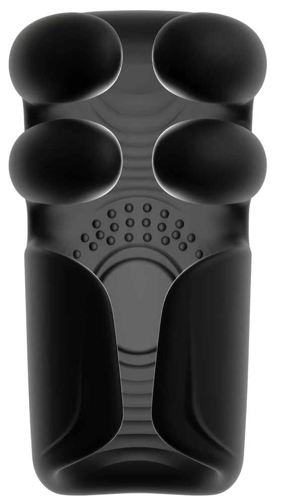 Rebel Puls.&Vibr. Masturbator, Masturbator mit Pulse, Vibes & Greifmassage, beweglichen Vibro-Fingern und 10 Vibrationsmodi für intensive Momente – Rebel