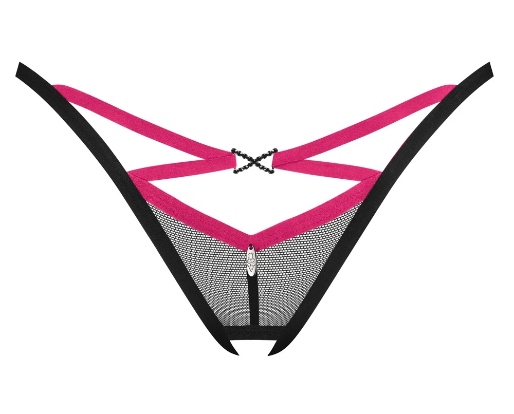 Transparenter Riostring, Mini-Slip, ouvert im Schritt, Reiz Unterwäsche, sexy Lingerie Transparenter Riostring, Mini-Slip, ouvert im Schritt, Reiz Unterwäsche, sexy Lingerie