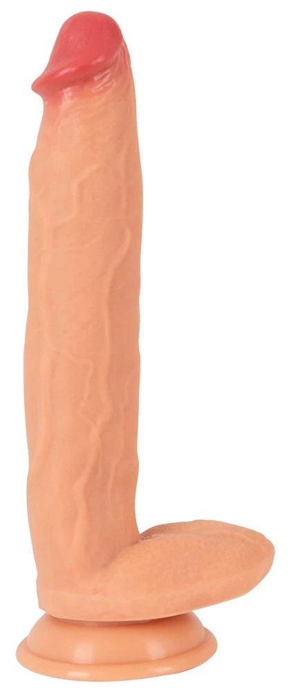 Realistixxx Real Giant 32,7cm, Real Giant: XXL-Naturdildo mit Saugfuß, dualer Vibration und realistischer Optik für intensiven, flexiblen Genuss!