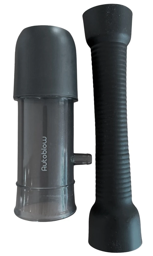 VG Medium Stroking Tube,Medium Stroking Tube mit Sleeve und Dichtungskappe – Ersatz-Zylinder für VacuGlide von Autoblow, schnell anschließbar und austauschbar