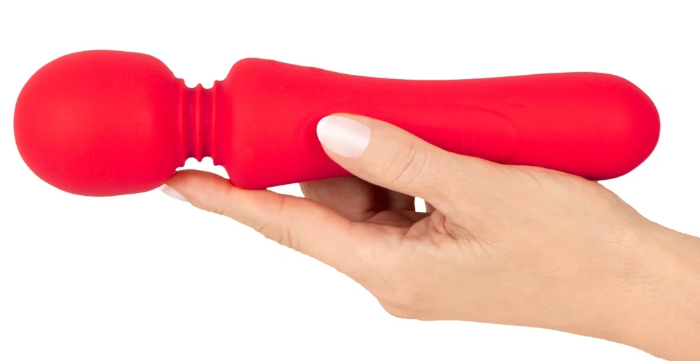 Smile Super Powerful Vibrating, Super Powerful Vibrating Wand – Sexy Massagestab mit extra starken Vibrationen, flexiblem Massagekopf & 10 leisen Vibrationsmodi – Sweet Smile