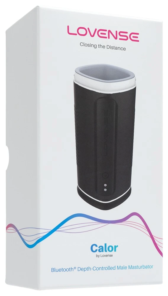 Calor, Lovense Calor Vibro-Masturbator mit Wärmefunktion & Smart-Sensor für intensive Tiefenvibrationen