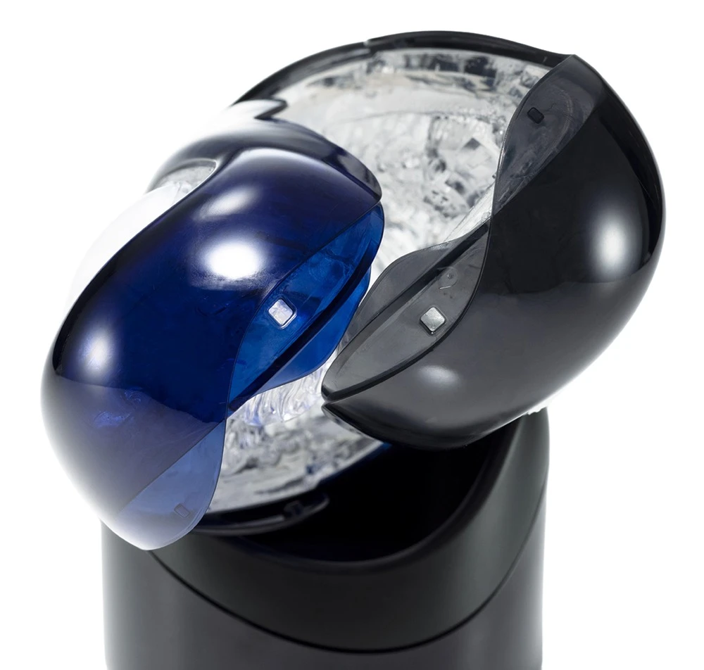 Tenga Flip 360 Midnight Purple, TENGA Flip 360 Masturbator – aufklappbar, Spiral-Drehdesign für 360° Rundum-Stimulation mit Pressure Pads, inkl. Gleitgel sofort startklar