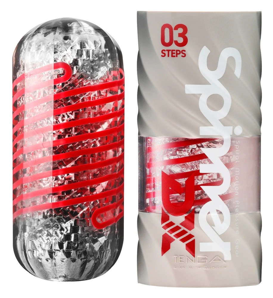 Tenga Spinner Deluxe 3 Steps, Dreh dich zum Höhepunkt – Wiederverwendbarer Masturbator mit Spiral-Effekt und intensiver Reizstruktur Tenga Spinner Deluxe 3 Steps, Dreh dich zum Höhepunkt – Wiederverwendbarer Masturbator mit Spiral-Effekt und intensiver Reizstruktur