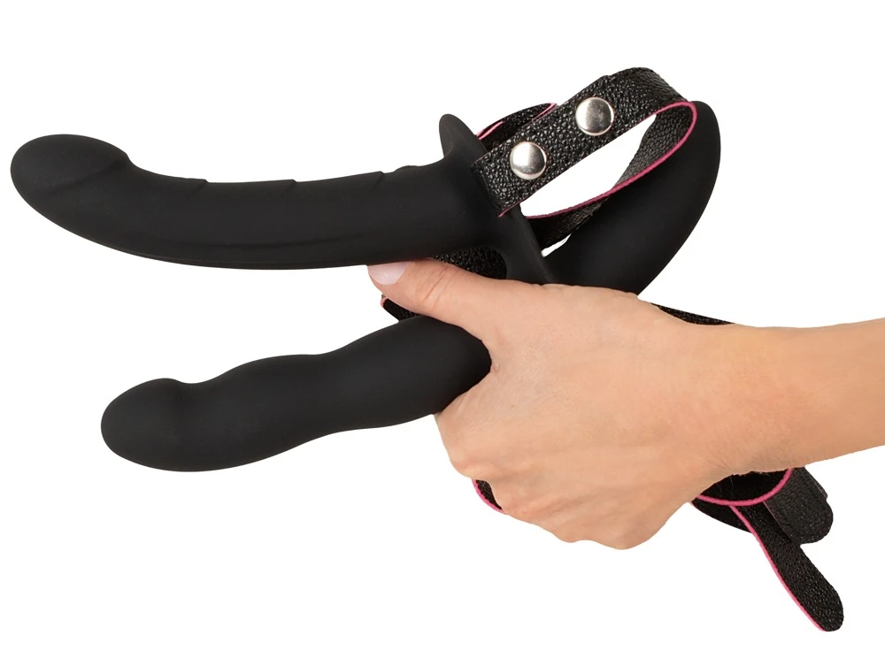RC Double Outside Strap-On, You2Toys RC Double Outside Strap-on-String mit 3 Vibratoren und Fernbedienung – Aufreizender Doppelspaß mit intensiven Vibrationen für beide
