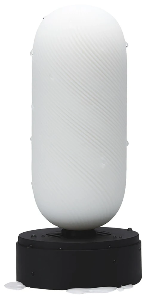 Tenga 3Dx Zen, TENGA 3Dx ZEN Masturbator wiederverwendbar Softmaterial 3D Reliefstruktur Handmasturbator Männer mit Gleitgel Trockenständer
