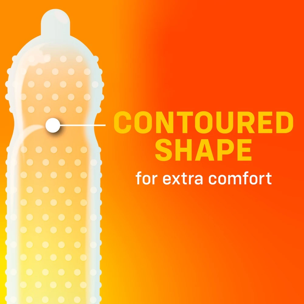 ONE Super Studs 12er, ONE Super Studs transparente Kondome mit extragroßen Noppen aus ultraweichem Sensatex-Latex für intensive Stimulation, maximalen Genuss und natürliches Gefühl beim Liebesspiel