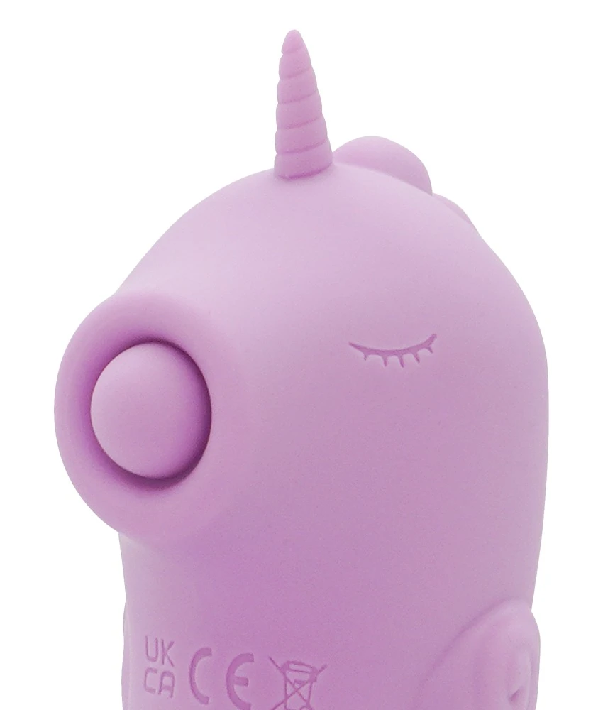 Unihorn C-Horse Marina Lilac, Unihorn C-Horse Marina Lilac Dual-Vibrator im Einhorn-Seepferdchen-Design mit biegsamem Silikon, flüsterleisem Doppelmotor und 10 Vibrationsmodi für intensive Innen- und Außenstimulation