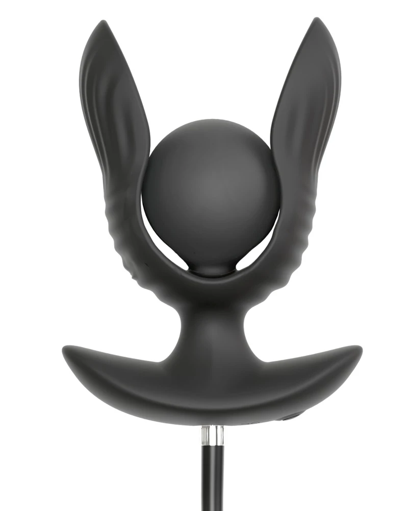 ANOS infl. Expander Plug RC, RC Inflatable Expander Plug mit Vibration von ANOS – 2-armiger Analvibrator mit aufpumpbarer Spreizfunktion, Fernbedienung und Sicherheitsventil für intensiven Backdoor-Spaß