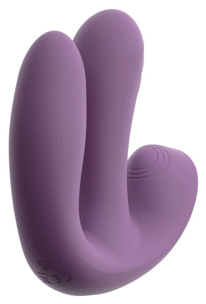beau coeur Mireva RC Triple, MIREVA RC Triple Hands-Free Vibrator – 3 Power-Motoren für vaginale, klitorale & anale Lust mit stoßender Tiefenfunktion und Fernbedienung