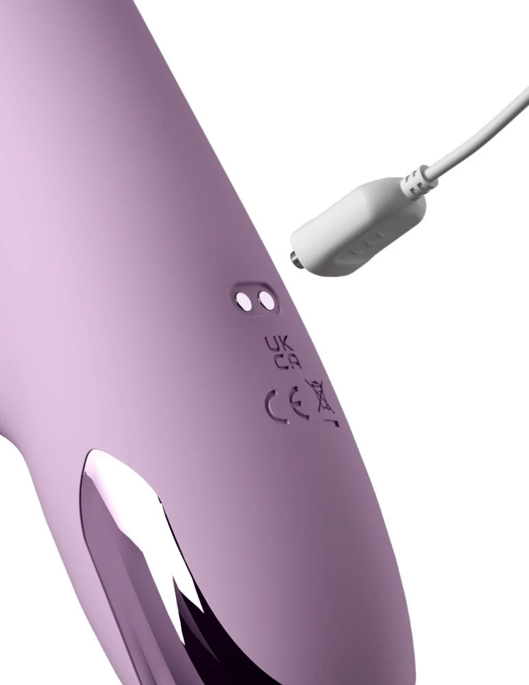 FFH G-Touch Pulse Pro Purple, Fantasy For Her G-Touch Pulse Pro Rabbitvibrator mit 3 Motoren G-Punkt Massage Klitoris Stimulator 10 Vibrationsmodi inkl. 3 Aufsätze