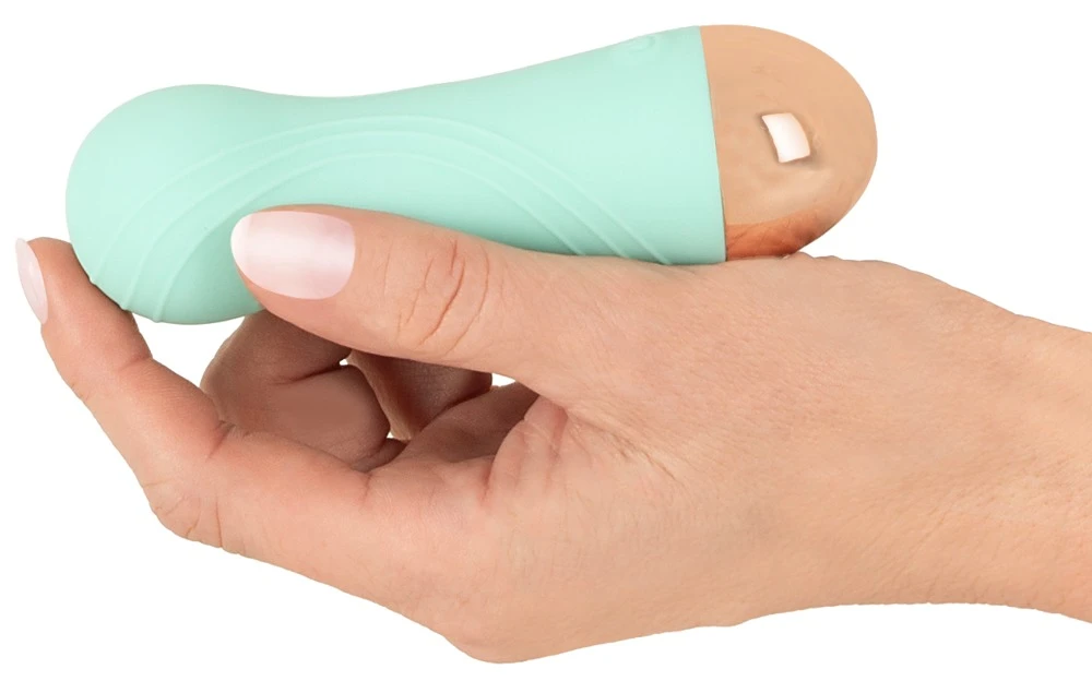 Cuties Soft Green, Mini Vibrator smarter Silikon Vibrator mit 10 Vibrationsmodi ultraweich kompakt leise für intensive Reizwäsche Momente Cuties