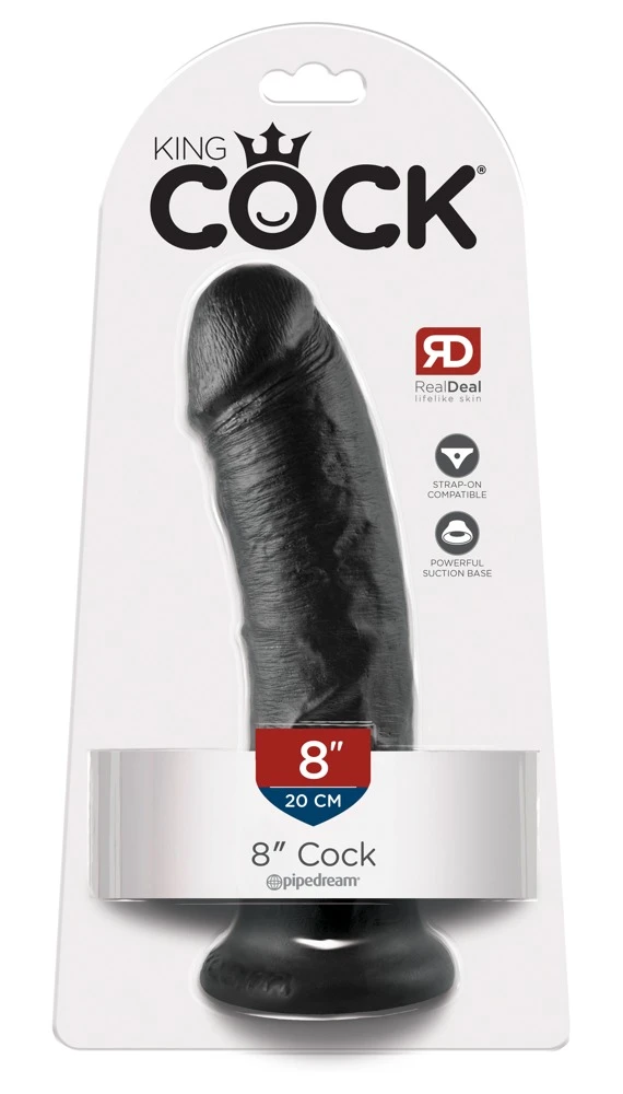 King Cock 8 Zoll - Naturdildo