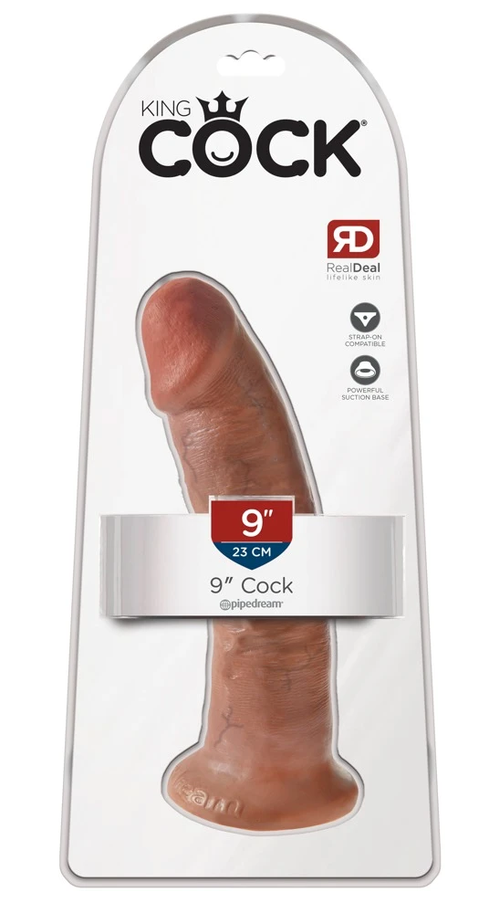 KC 9 Zoll Cock Hyperrealistischer Naturdildo