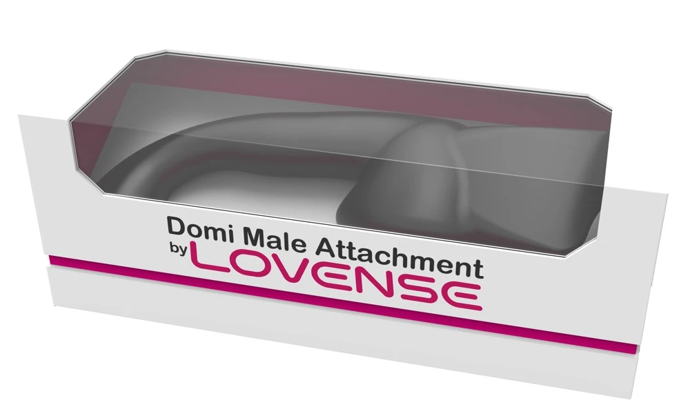 Domi Male Attachement, ovense Domi Aufsatz für intensive P-Punkt-, Anal- & Penisreize aus softem Silikon für heiße Momente