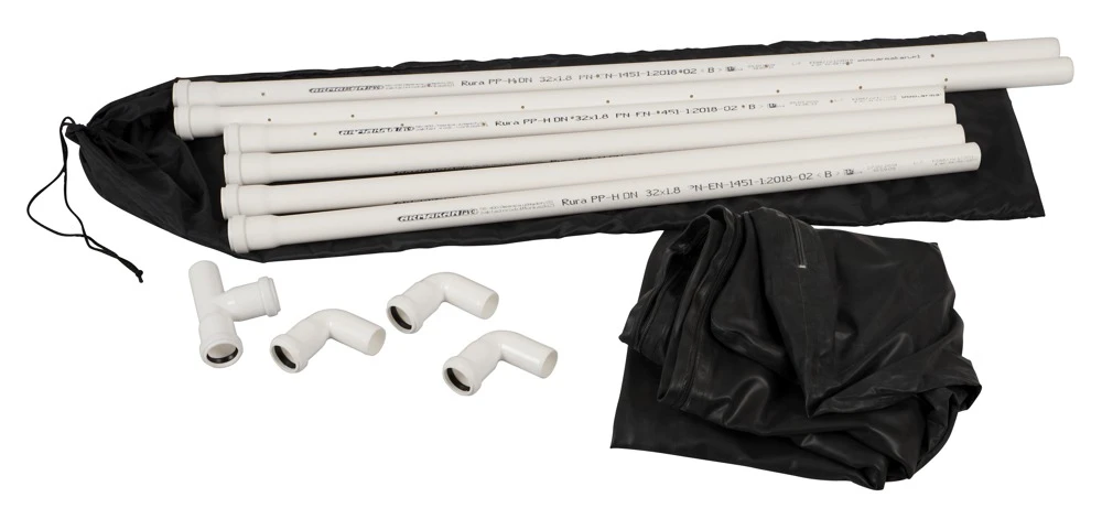 Latex Vakuumbett schwarz