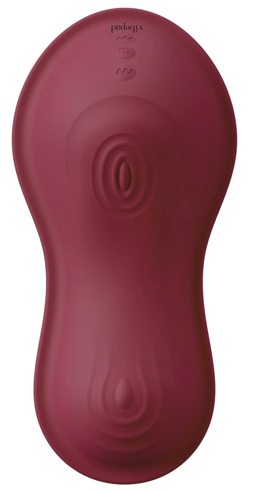 vibepad intense 2, Vibrokissen mit Fernbedienung 2 Power-Motoren 20 Vibrationsmodi wasserdicht IPX7 intensive Reizwäsche EROS