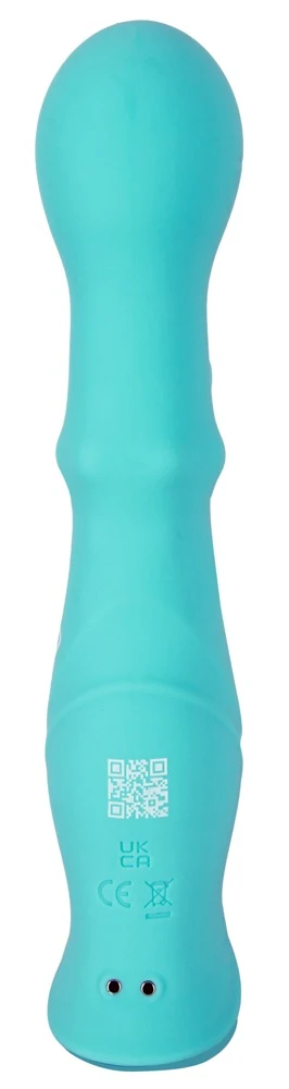 beau coeur Oriven Rabbit Vibra, ORIVEN Rabbitvibrator mit nickendem Vibro-Kopf & Slide Ring für intensive Dual-Stimulation von G-Zone & Klitoris