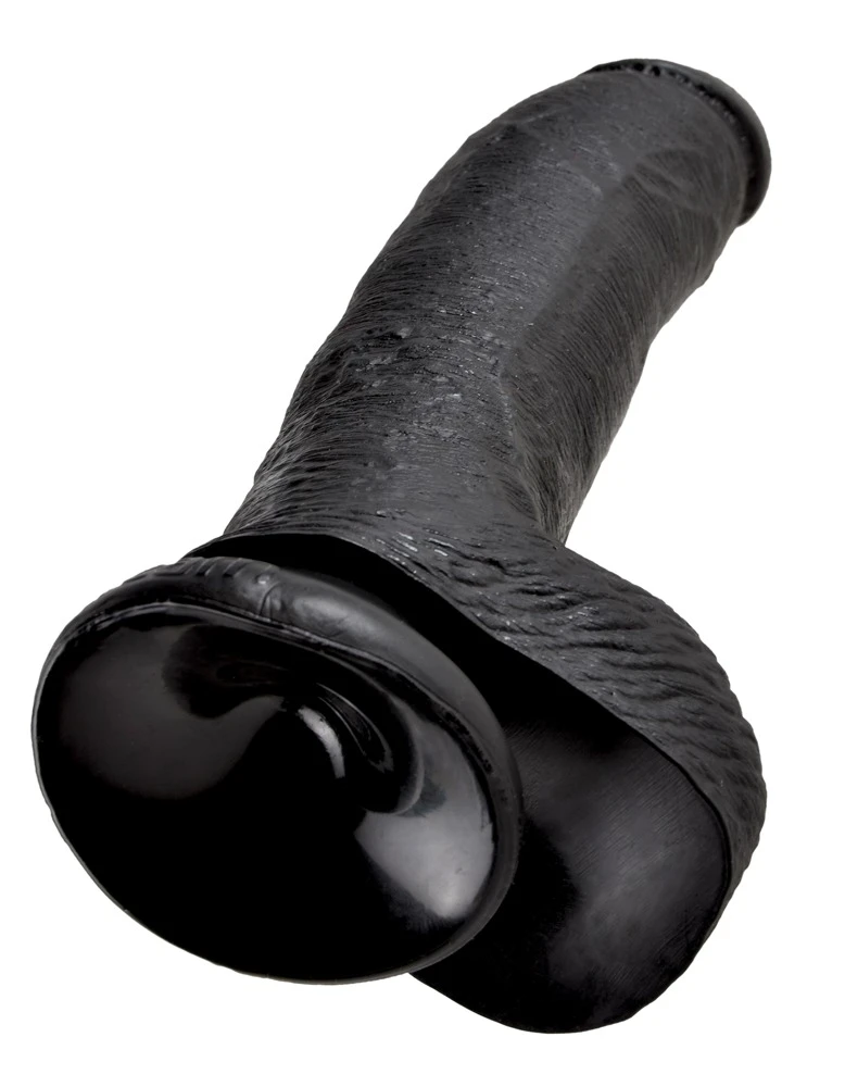KC 9 Cock with Balls Naturdildo mit griffigen Hoden