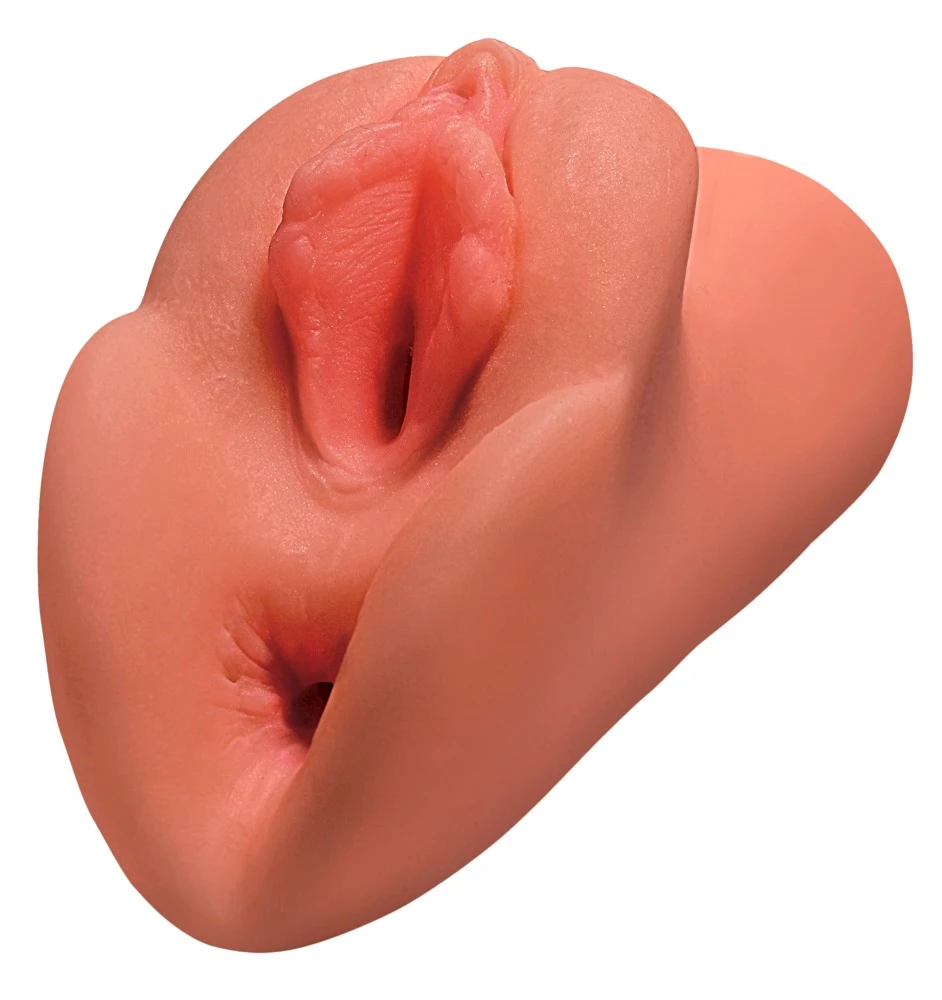 PDX Plus PP Double Stroker Masturbator in lebensechter Vagina-/Anus-Optik