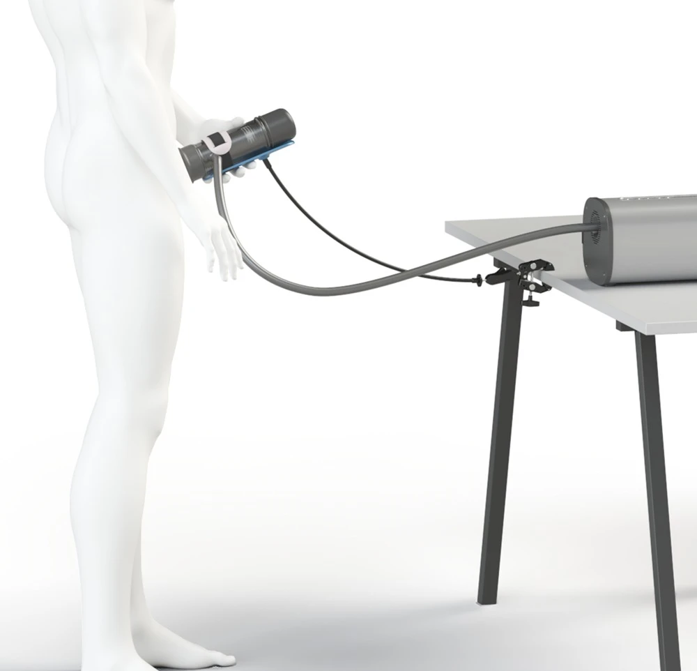 Autoblow Hands-Free Mounting S, Autoblow Tischhalterung – stabile Freihand-Halterung für Ultra & VacuGlide, flexibel einstellbar für intensiven Spaß im Sitzen oder Stehen