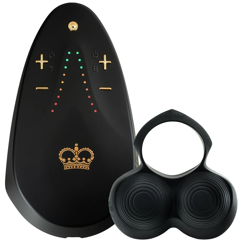 Hot Octopuss Jett Turbo Vibro-Penisring mit Treble & Bass Technologie, 2 Motoren und 63 Vibrationsstufen für Lustmomente Jett Turbo