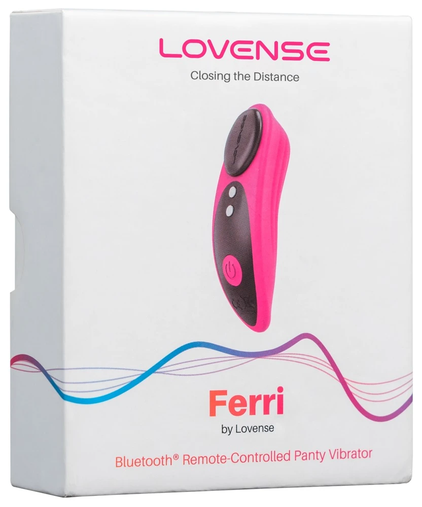 Lovense Ferri Panty-Vibrator leiser, erotischer Bluetooth-Vibrator mit starkem Magnet, App-Steuerung, 10 Modi in 3 Intensitäten, diskret im Slip tragbar und wasserdicht für jederzeit und überall